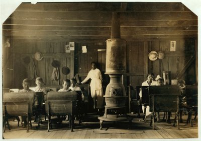 Segregierte Schule in Anthoston, Kentucky, 1916 von Lewis Wickes Hine