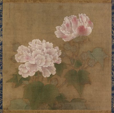 Rote und weiße Baumwollrosen von Li Di Unknown – Creator