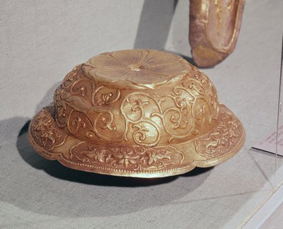 Ornament vom Pferdegeschirr, ca. 959 n. Chr. von Liao Dynasty Chinese School