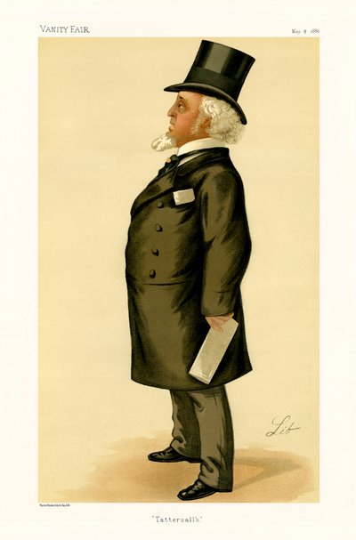 Edmund Tattersall - Porträt stehend von Liborio Prosperi