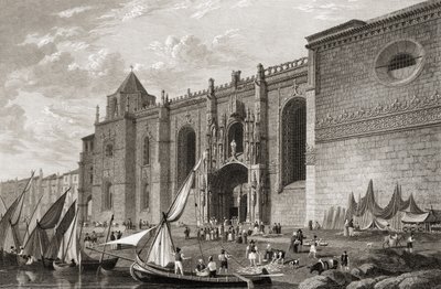 Mosteiro dos Jeronimos Belem, Lissabon, aus 