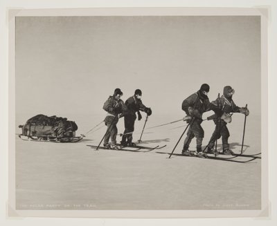 Die Polarexpedition auf dem Weg von Lieutenant Henry Robertson Bowers