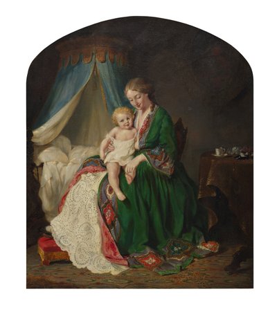 Dieses kleine Schwein ging zum Markt von Lilly Martin Spencer
