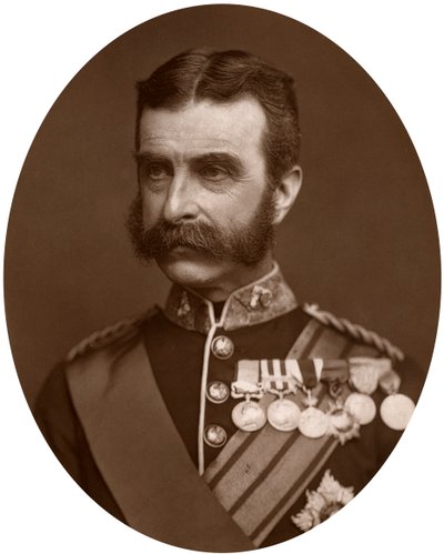 Generalmajor Lord Chelmsford, britischer Soldat, 1882 von Lock and Whitfield