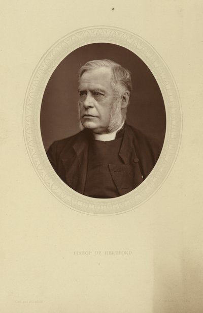 Porträt von John Percival, Bischof von Hereford von Lock and Whitfield
