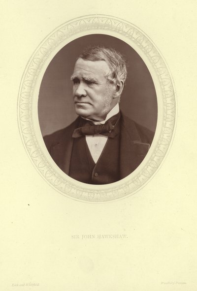 Porträt von Sir John Hawkshaw von Lock and Whitfield
