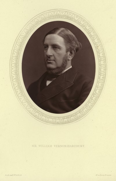 Porträt von Sir William Vernon Harcourt von Lock and Whitfield