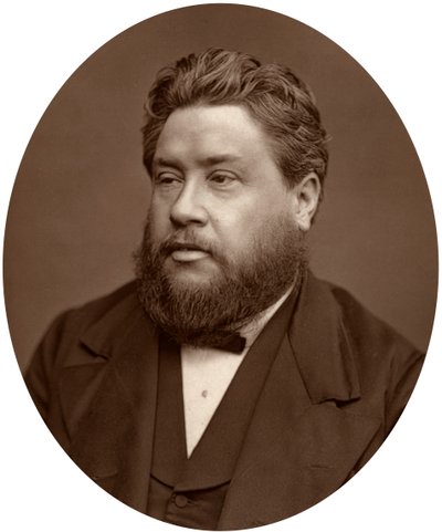 Reverend Charles Haddon Spurgeon, Pastor der Metropolitan Tabernacle, 1880 von Lock and Whitfield