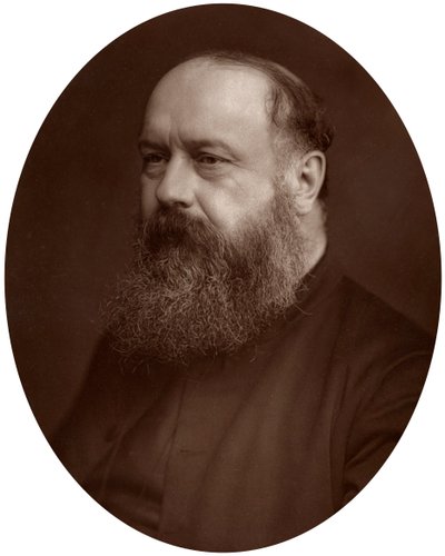 Rechts Ehrw. Alfred Blomfield, DD, Bischof von Colchester, 1883 von Lock and Whitfield