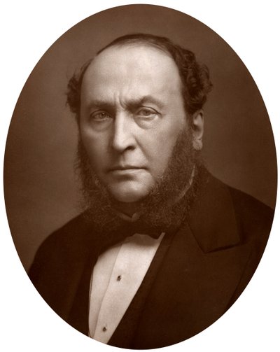 Sir Michael Costa, in Italien geborener britischer Komponist und Dirigent, 1883 von Lock and Whitfield
