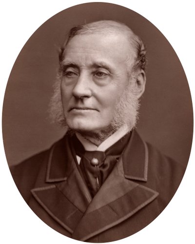 Sir Rutherford Alcock, britischer Diplomat und Präsident der Royal Geographical Society von Lock and Whitfield