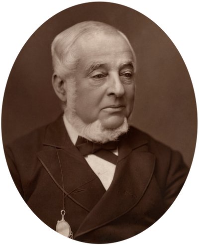 Warren de la Rue, britischer Astronom und Physiker, 1882 von Lock and Whitfield