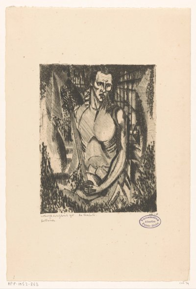 Musiker von Lodewijk Schelfhout (signed by artist)
