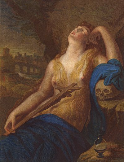Maria Magdalena von Lodovico (after) Carracci