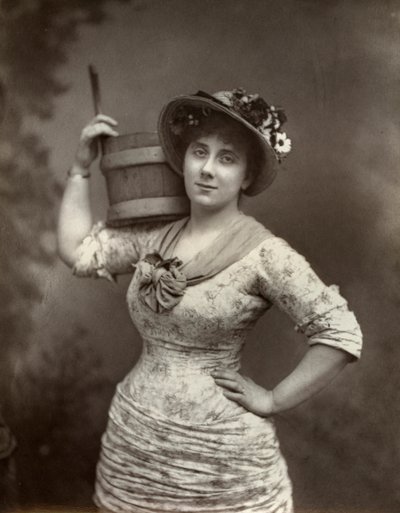 Leonora Braham, britische Opernsängerin und Schauspielerin, 1882 von London Stereoscopic and Photographic Co