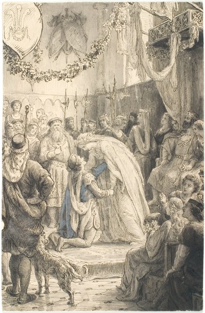 Die Wahl des Bräutigams von Lorenz Frølich