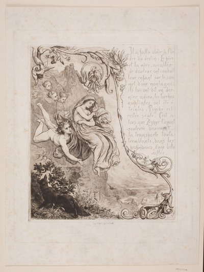 Illustration Nr. 4 zu "L`Amour et Psyché" von Lorenz Frølich