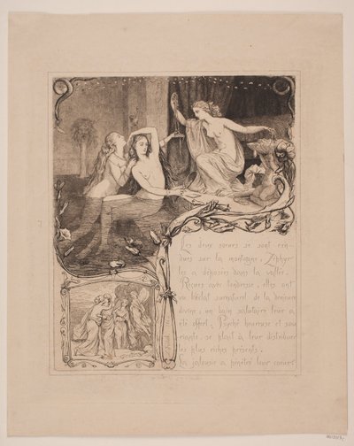 Illustration Nr. 7 zu "L`Amour et Psyché" von Lorenz Frølich