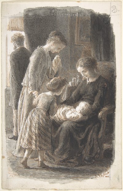 Die junge Familie von Lorenz Frølich