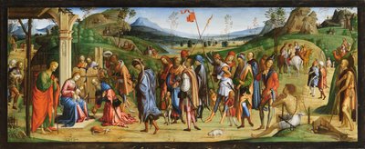 Anbetung der Heiligen Drei Könige von Lorenzo Costa