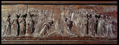 Der Schrein des Hl. Zenobius (Detail) von Lorenzo Ghiberti