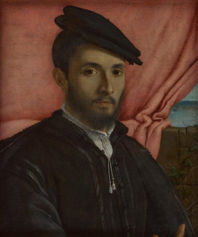 Bildnis eines jungen Mannes von Lorenzo Lotto