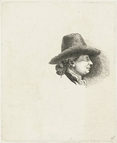Studienblatt mit Porträts von Louis Bernard Coclers und seiner Familie von Louis Bernard Coclers