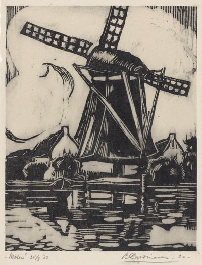 Mühle von Louis Cardinaals (signed by artist)