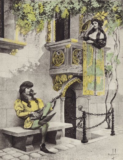 Der törichte Liebhaber, Neunter Tag, Fünfte Geschichte von Louis Chalon