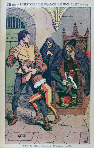 Gilles de Laval (1404-40) Herr von Rais, in 