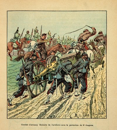 Armee der Loire: Kampf von Artenay am 10. Oktober von Louis Charles Bombled