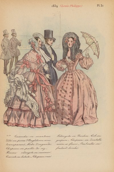 Französische Mode: 1839, Louis-Philippe von Louis Colas