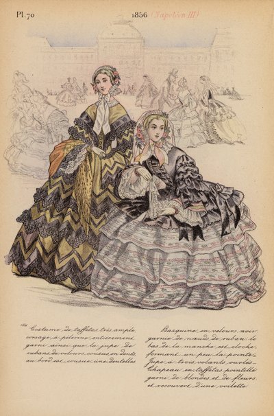 Französische Mode: 1856, Napoleon III von Louis Colas