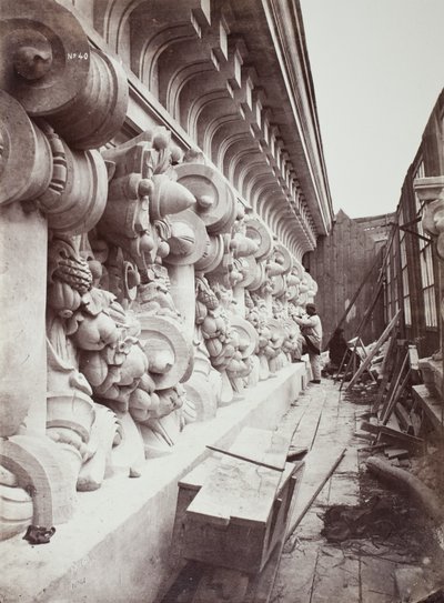 Bühnenfries und Gesims von Louis Emile Durandelle