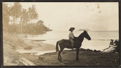 [Mann auf einem Pferd] von Louis Fleckenstein