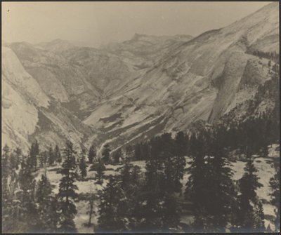 [Gebirgslandschaft mit Schnee] von Louis Fleckenstein