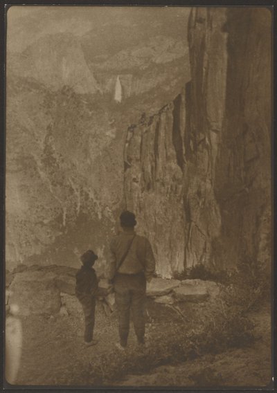 Nevada Falls vom Ledge Trail, Yosemite von Louis Fleckenstein