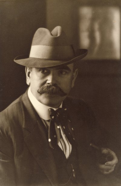 Selbstporträt von Louis Fleckenstein