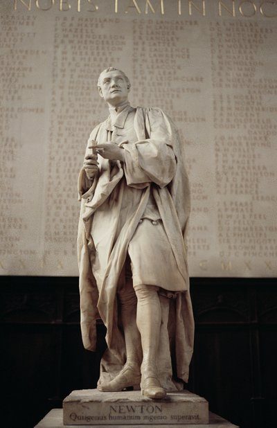 Sir Isaac Newton (1642-1727) von Louis Francois Roubillac