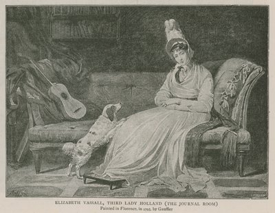 Elizabeth Vassall, dritte Lady Holland von Louis Gauffier