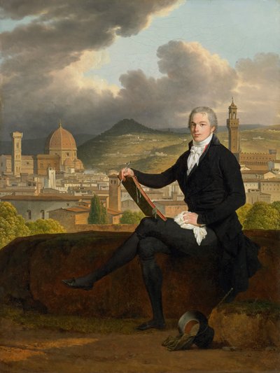 Porträt von Dr. Thomas Penrose (1769-1851) von Louis Gauffier