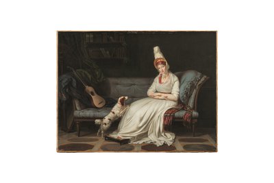 Porträt von Elizabeth, Lady Webster, später Lady Holland (1771-1845) von Louis Gauffier