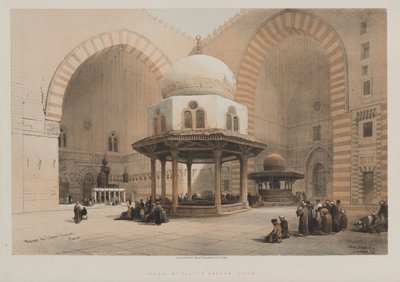 Ägypten und Nubien, Band III, Nr. 8: Moschee des Sultans Hassan, Kairo von Louis Haghe
