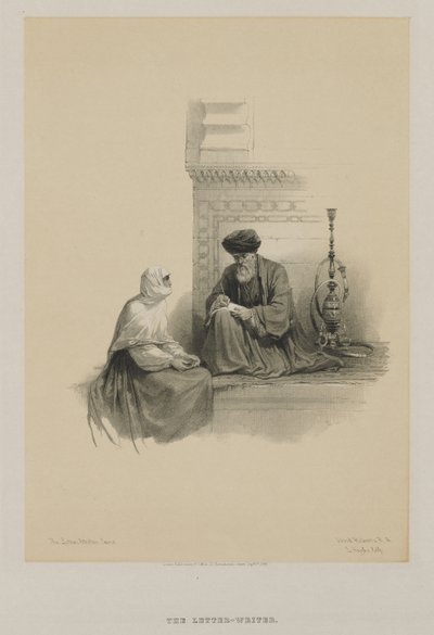 Ägypten und Nubien, Band III: Der Briefschreiber, Kairo von Louis Haghe