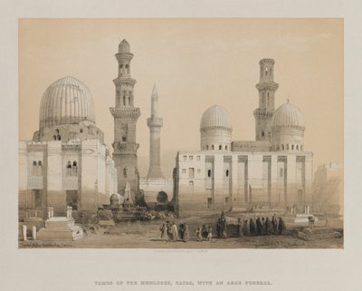 Ägypten und Nubien, Band III: Grab der Mamluken, Kairo von Louis Haghe