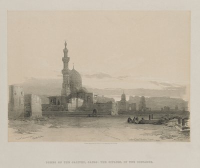 Ägypten und Nubien, Band III: Gräber der Kalifen, Kairo, 1848 von Louis Haghe