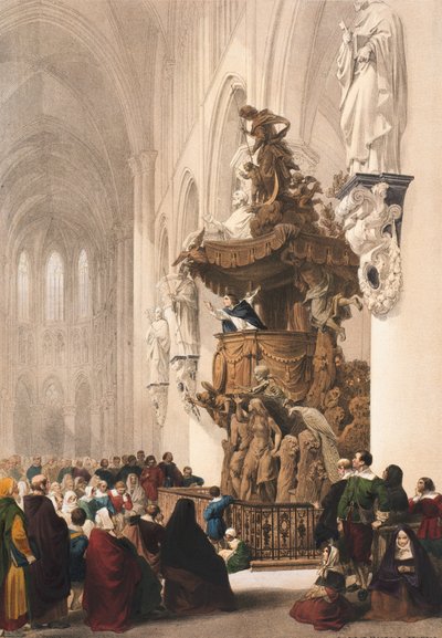 Kanzel in St. Gudule, Brüssel, Blatt 5 aus 