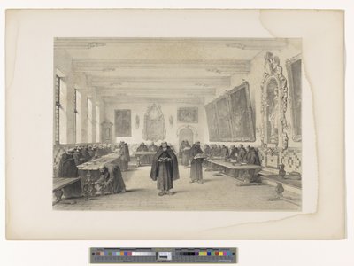 Refektorium des Kapuzinerklosters in Brügge von Louis Haghe