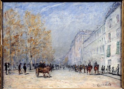 Le cours du midi in Lyon von Louis Hilaire Carrand