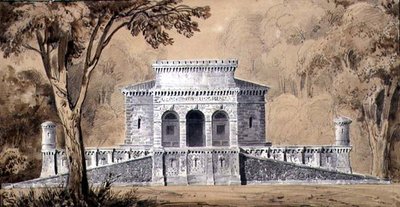 Ansicht der Gendarmerie Imperiale, ca. 1825 von Louis Hippolyte Lebas